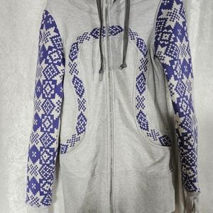 Lululemon Knit Hoodie Omega Logo Size 6